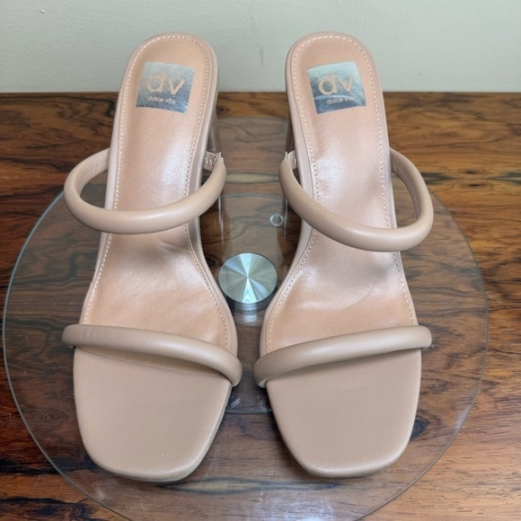 DV by Dolce Vita Halsty Double Band Mules in caramel - Picture 6 of 16